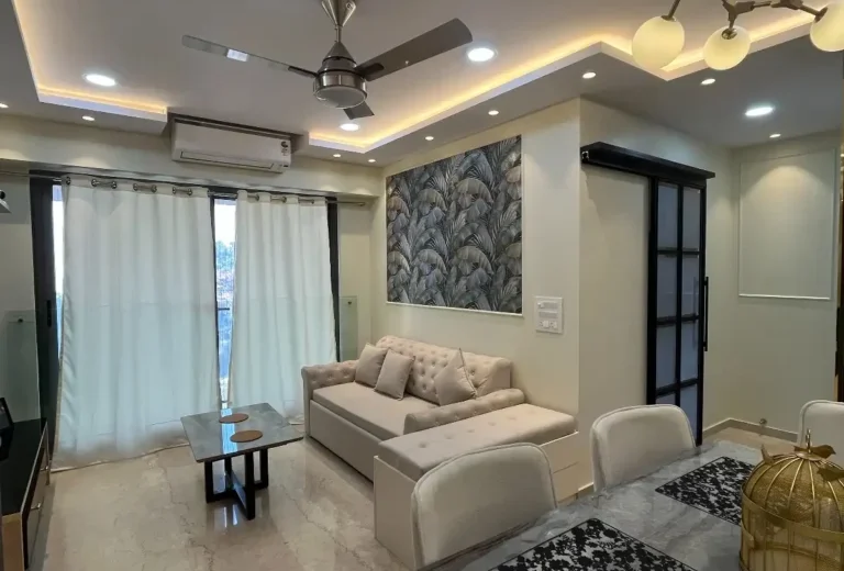 Completed Premium 2BHK interior Design and modular kitchen Design at Kanakia Silicon Valley Powai by KitchenLane-Best in luxury home and interiors designer in Mumbai