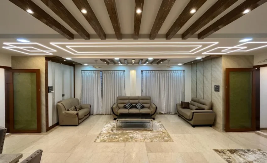 Completed Premium Full Interior Design in Iris park by kitchenlane-the Best interior designer and modular kitchen designer in mumbai